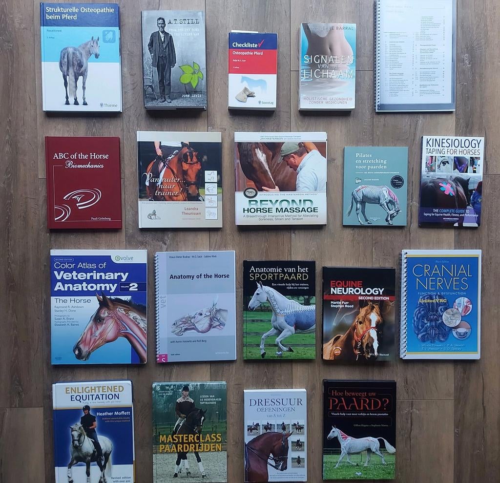 Boeken paarden biomechanica osteopathie anatomie, Ophalen of Verzenden, Nieuw