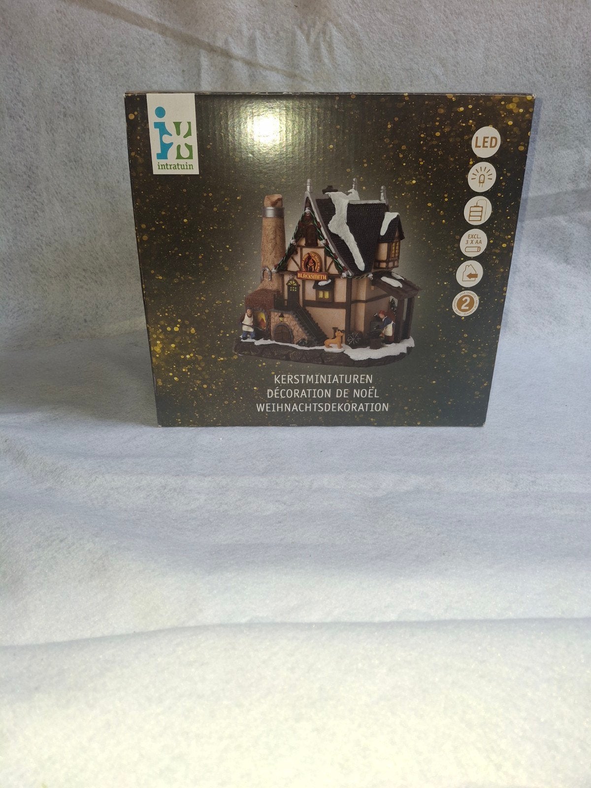 Intratuin kerstminiatuur, Diversen, Ophalen of Verzenden, Zo goed als nieuw
