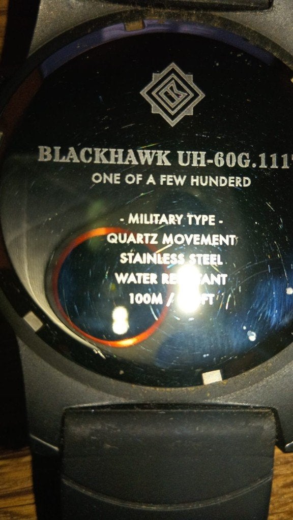Alpha Sierra Blackhawk (model UH-60G.1117), Overige merken, Gebruikt, Polshorloge, Overige materialen