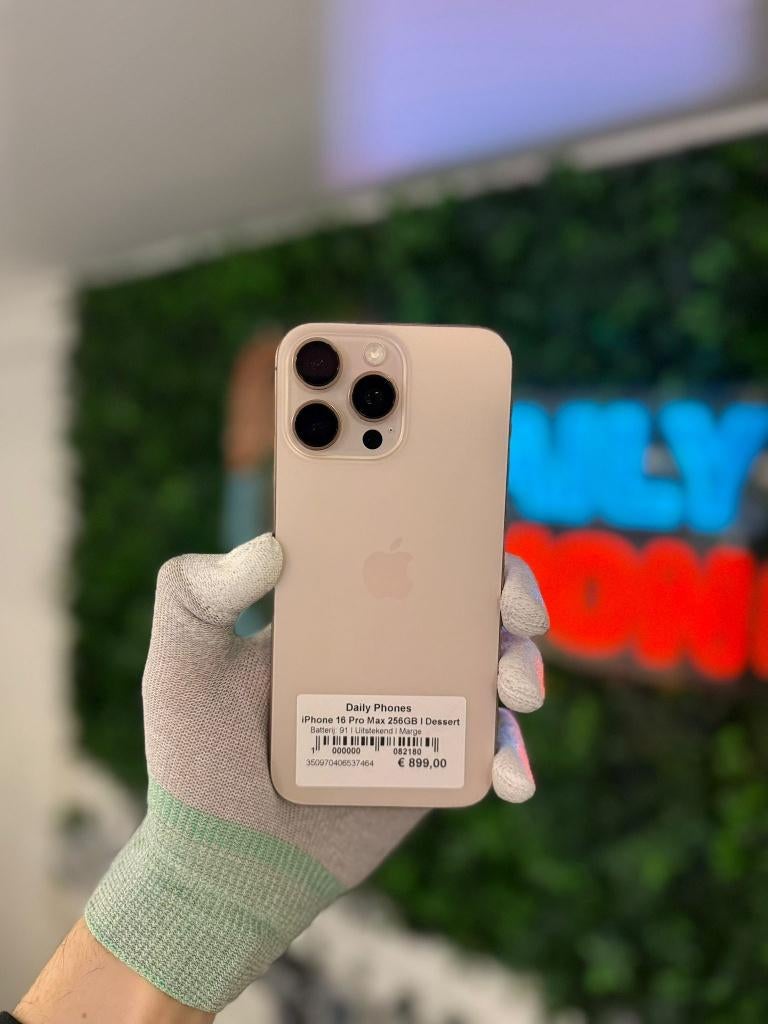 Zo goed als nieuw Apple iPhone 16 Pro Max 256GB, Ophalen of Verzenden, Zo goed als nieuw
