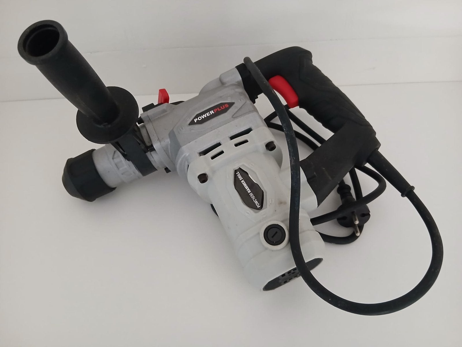 Powerplus Elektrische klopboormachine POWC1030 - 3 in 1, Ophalen of Verzenden, Zo goed als nieuw, Minder dan 700 watt, Haakse handslijpmachine