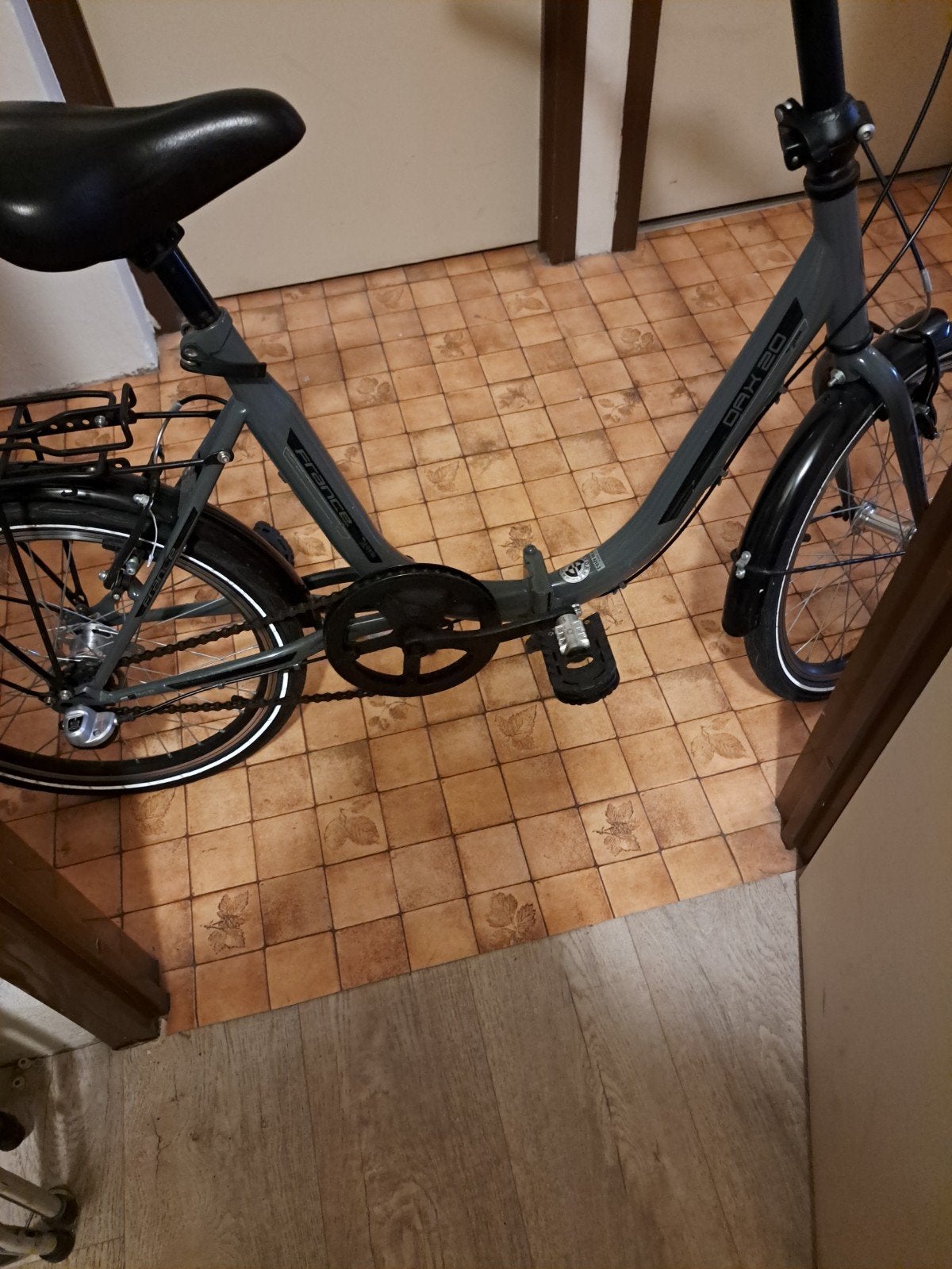 Opvouwbare fiets - ideaal voor woon-werkverkeer, Fietsen en Brommers, Fietsen | Vouwfietsen, Overige merken, 20 inch of meer, Gebruikt