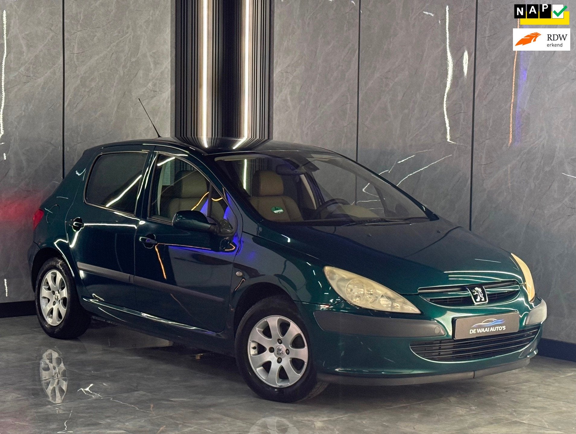 Peugeot 307 1.6-16V XT Pack |Leer|Stoelverw|Clima|Cruise|ele, Auto's, Peugeot, Bedrijf, Te koop, ABS, Airbags, Airconditioning