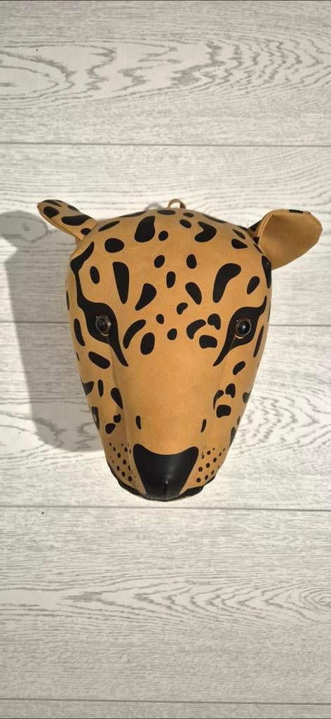 Luipaard wandhanger, Ophalen, Zo goed als nieuw, Lamp