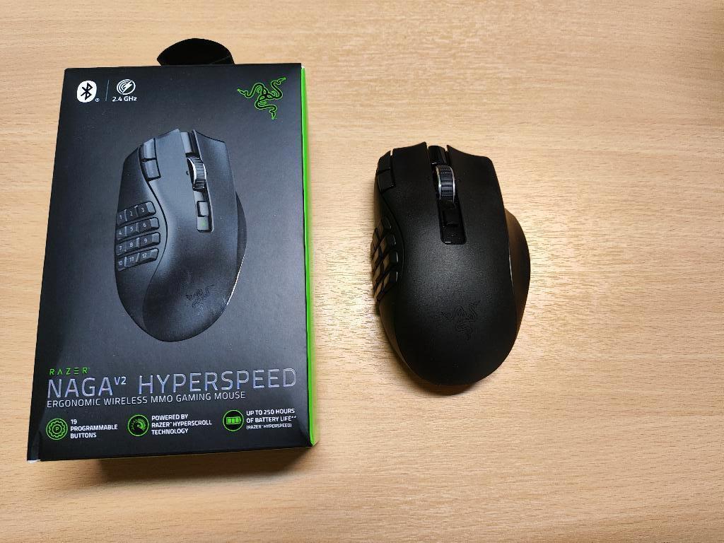 Razer Naga Hyperspeed V2, Computers en Software, Muizen, Rechtshandig, Muis, Verzenden, Zo goed als nieuw