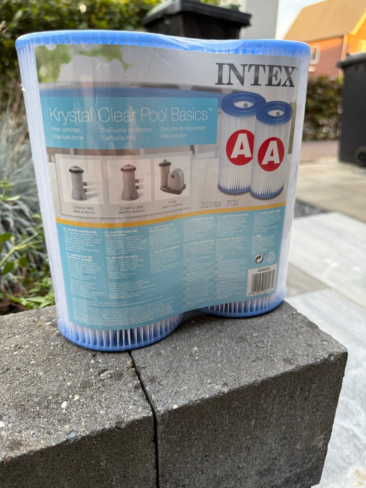 Intex Filtercartridge Type A duopack, Tuin en Terras, Ophalen, Nieuw, Filter