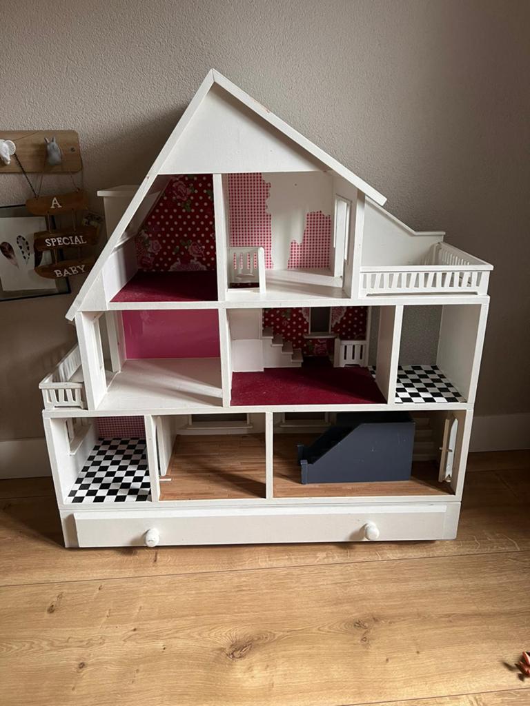 Poppenhuis, Ophalen, Gebruikt, Poppenhuis