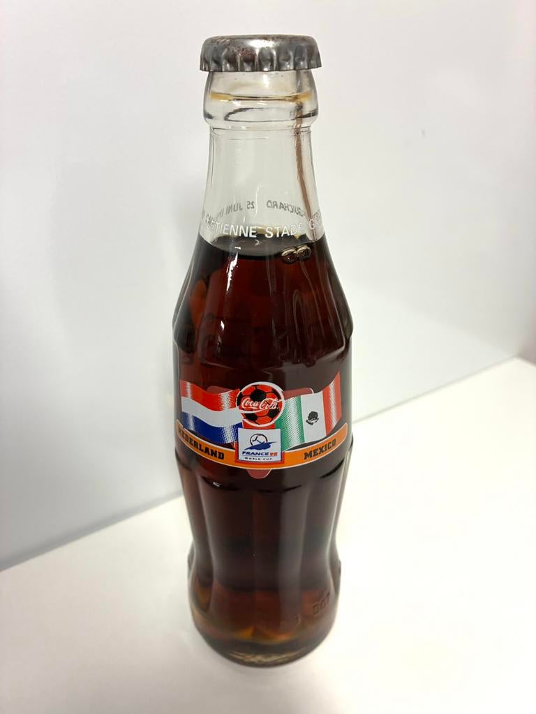 Prachtige Coca Cola Nederland/Mexico fles, Verzamelen, Merken en Reclamevoorwerpen, Ophalen of Verzenden, Zo goed als nieuw