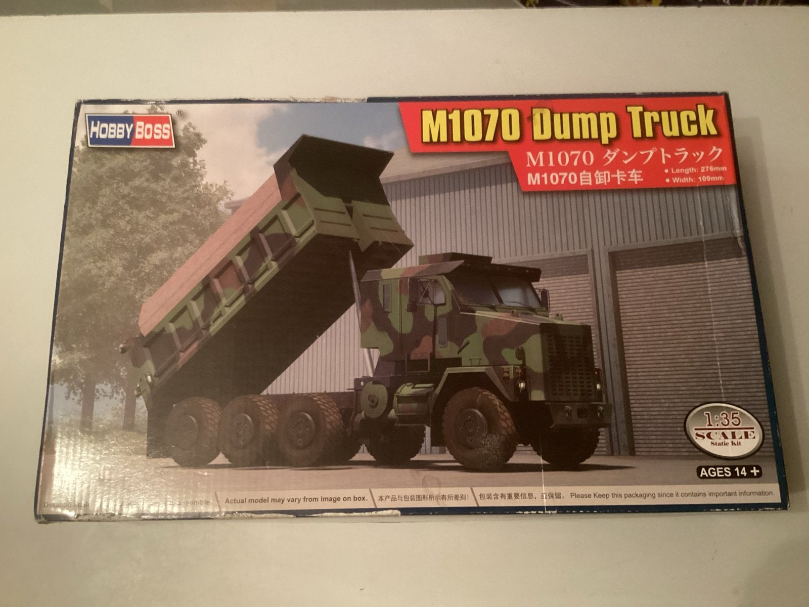 Hobby Boss M1070 Dump Truck Modelbouwkit 1:35, Overige merken, 1:32 tot 1:50, Nieuw, Ophalen of Verzenden