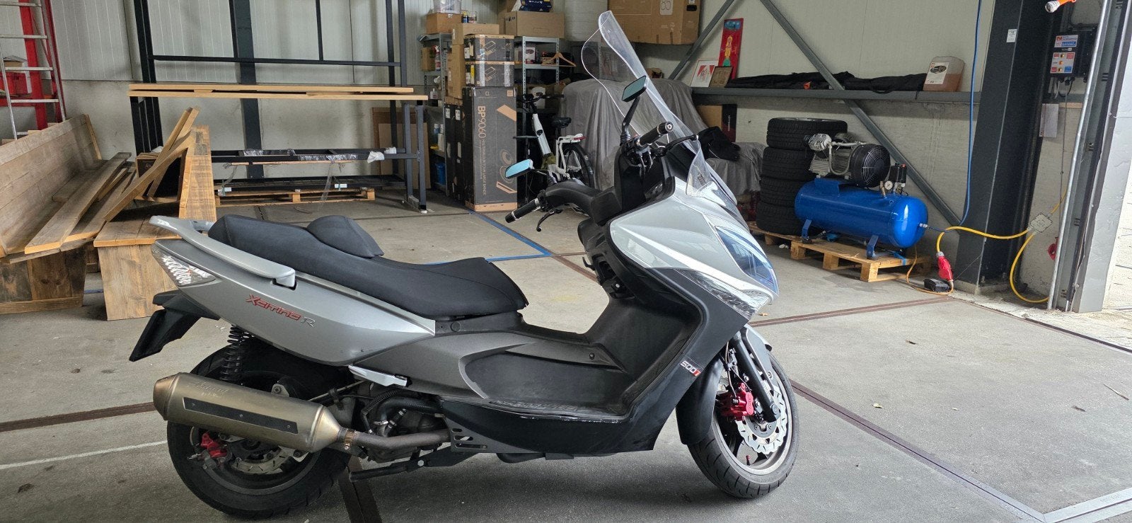 Goede 500cc Kymco Xciting ABS, Motoren, Ophalen, 2 cilinders, Meer dan 35 kW