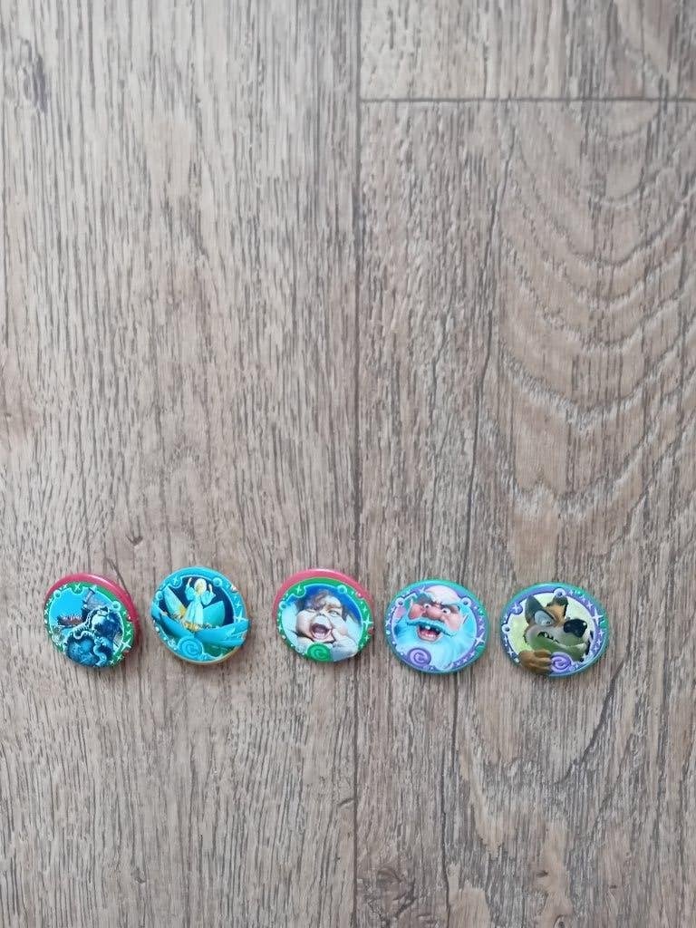 5 Buttons - EFTELING, Verzamelen, Efteling, Ophalen of Verzenden, Nieuw, Button of Speldje