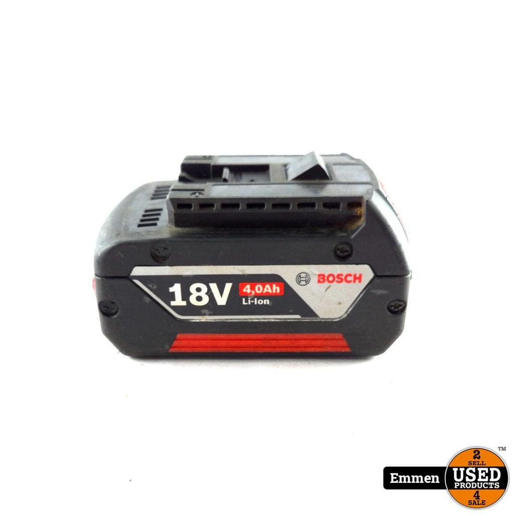 Bosch 18V 4AH Accu | In Nette Staat, Bosch, Gebruikt, Support@bosch.com, Robert Bosch GmbH
Robert-Bosch-Platz 1
70839 Gerlingen-SchillerhÃ¶he
Germany