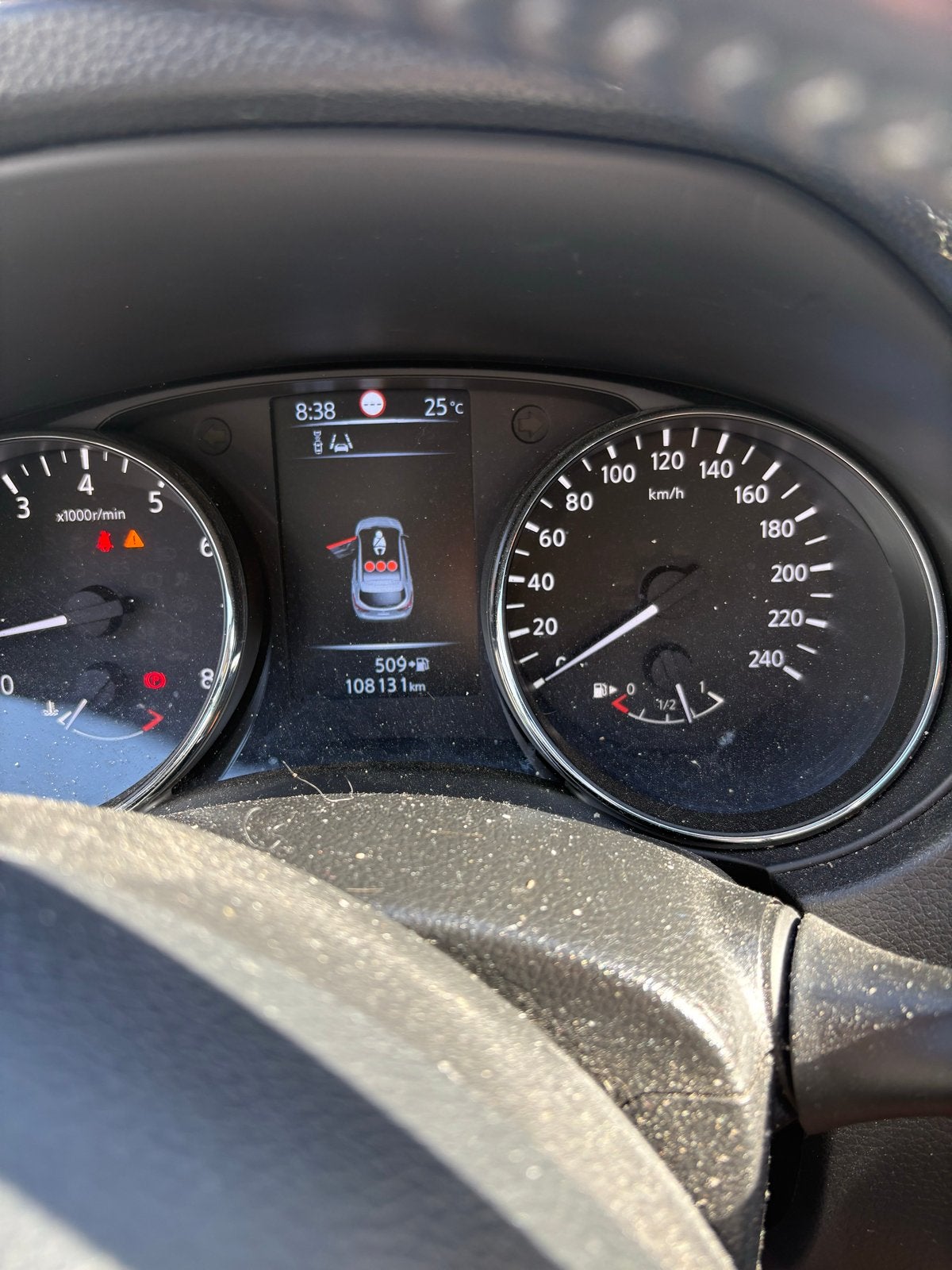 Nissan Qashqai 1.2 Dig-t 85KW 2WD 2015 Rood, Voorwielaandrijving, 4 cilinders, 1200 kg, Handgeschakeld