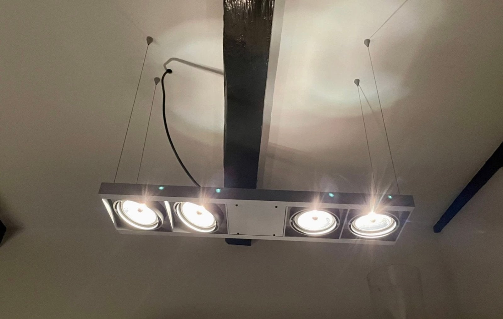 Delta Light OUTFIT P 254-411 design hanglamp, Overige merken, Grijs, Zo goed als nieuw, Modern