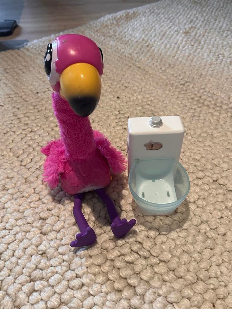 FurReal Friends Poopin' Flamingo Speelgoed, Kinderen en Baby's, Speelgoed | Overig, Ophalen of Verzenden, Gebruikt, Jongen of Meisje