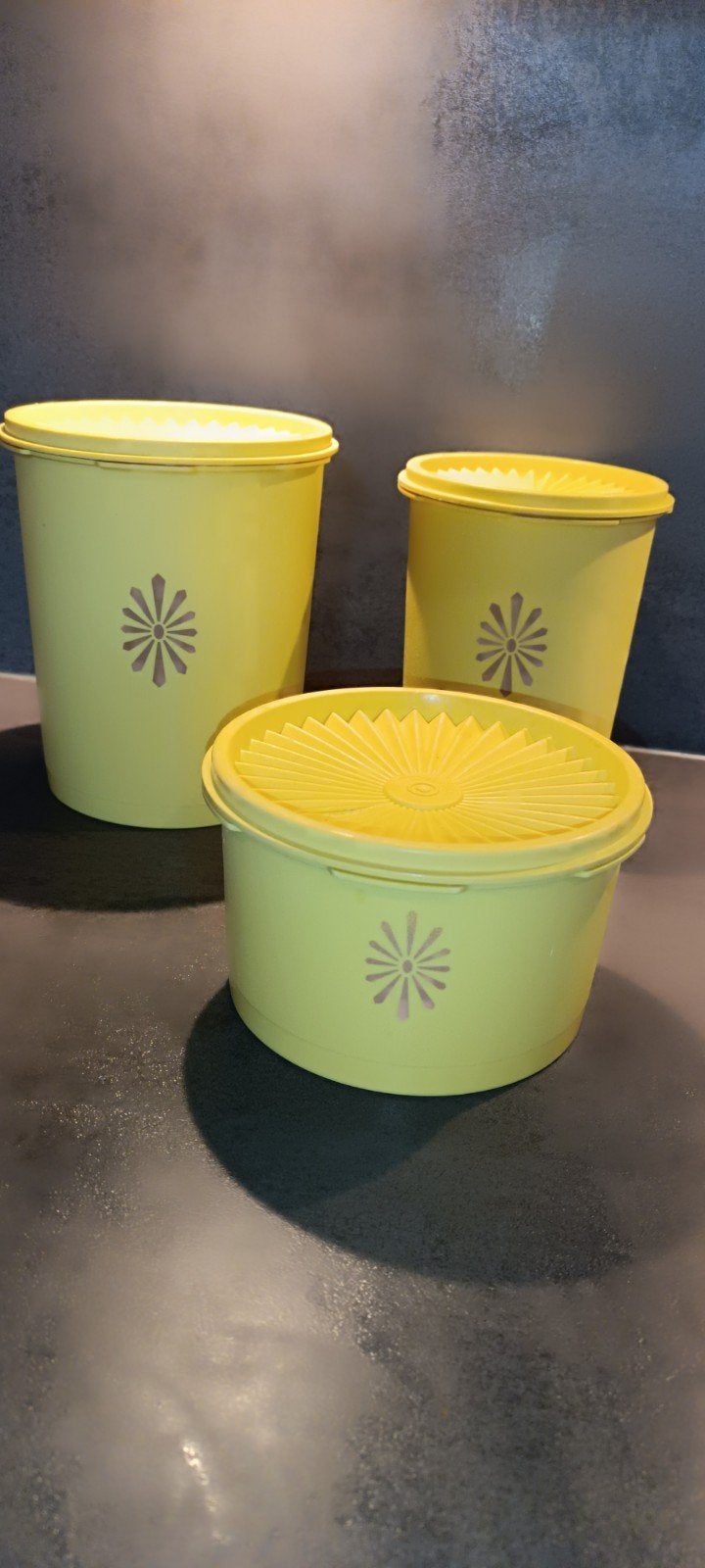 Vintage Tupperware Servalier Voorraadbussen – Jaren 60 -, Huis en Inrichting, Keuken | Tupperware, Ophalen of Verzenden, Gebruikt
