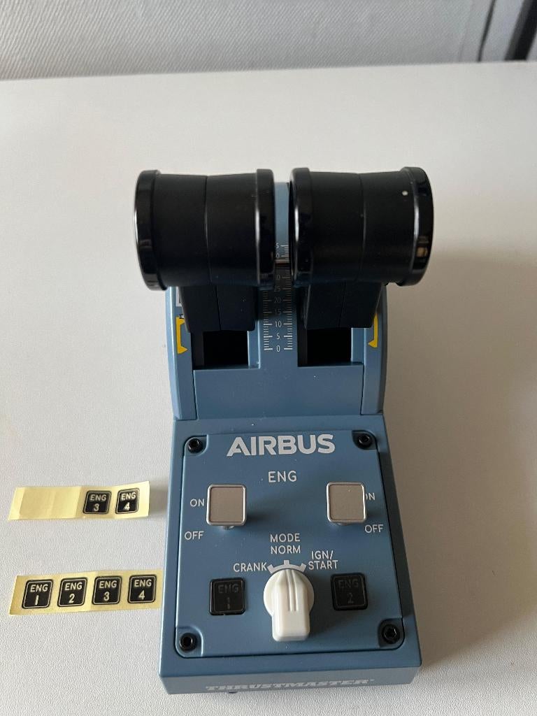 Thrustmaster airbus throttle, Computers en Software, Joysticks, Ophalen of Verzenden, Zo goed als nieuw, Thrustmaster