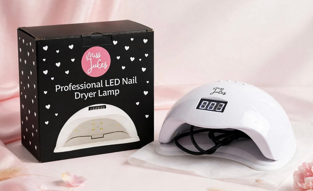 miss jules UV lamp, Ophalen of Verzenden, Zo goed als nieuw, Wit, Handen en Nagels