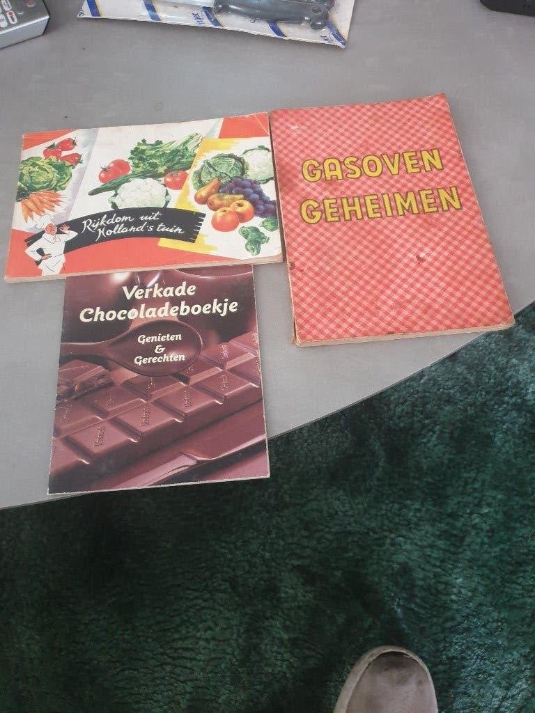 Vintage Kookboeken: Verkade, Gasoven Geheim & Holland's Tuin, Boeken, Gelezen, Hoofdgerechten, Diverse auteurs, Ophalen of Verzenden