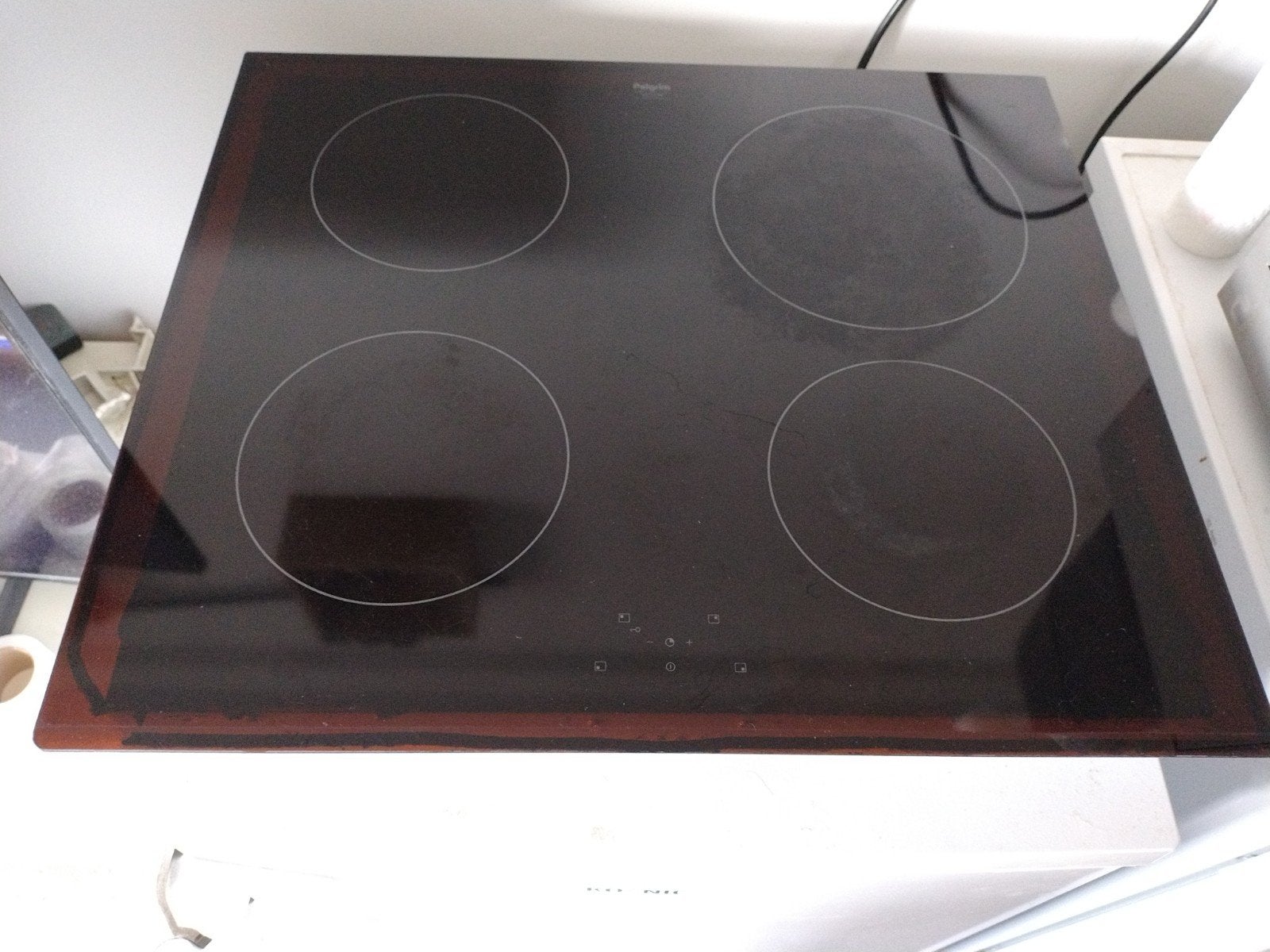 Inbouw inductieplaat pelgrim 60x52, Ophalen of Verzenden, Inbouw, Inductie, 4 kookzones