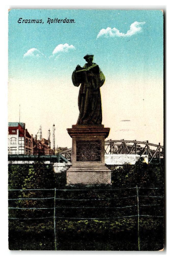 Rotterdam, Erasmus, Verzenden, 1920 tot 1940, Gelopen, Zuid-Holland