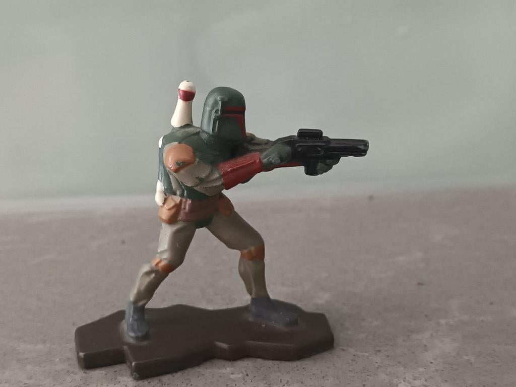 Vintage Star Wars Miniature Boba Fett €6.50, Ophalen of Verzenden, Zo goed als nieuw