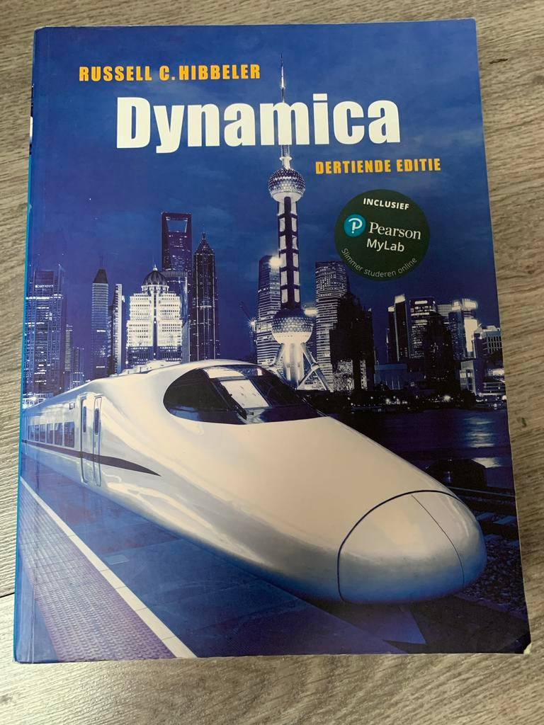 Dynamica - Russell C. Hibbeler (Dertiende editie), Ophalen of Verzenden, Beta, Zo goed als nieuw, HBO