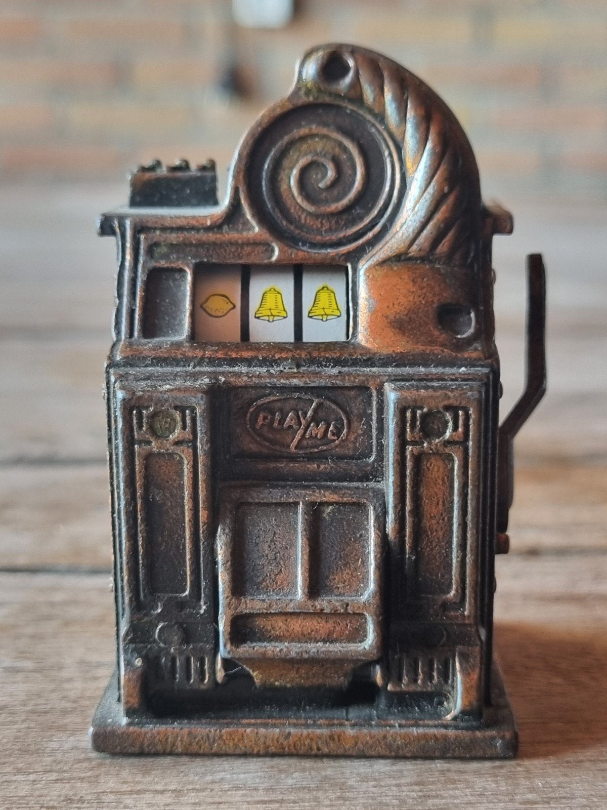 Puntenslijper Play Me gokautomaat  - Made in Spain, Ophalen of Verzenden, Gebruikt