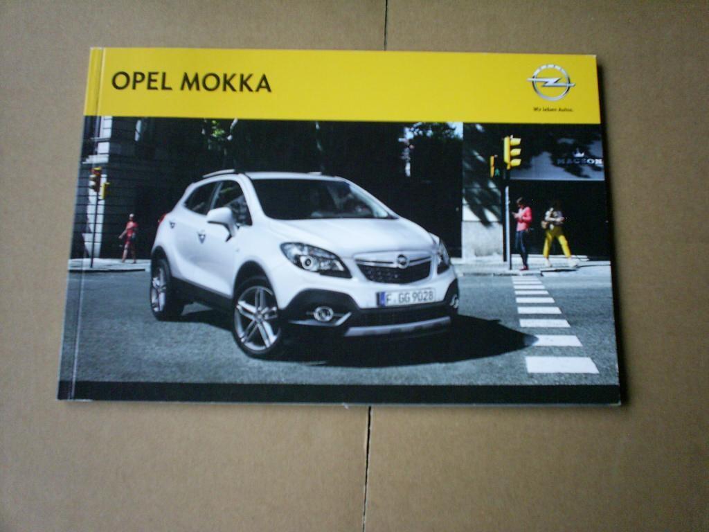 Opel Mokka 6 / 2013 48 pag., Verzenden, Zo goed als nieuw, Opel