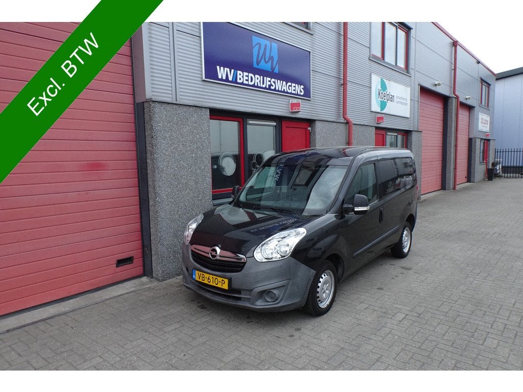 Opel Combo 1.3 CDTi L1H1 ecoFLEX airco export / handel, Euro 5, Stof, Gebruikt, Zwart