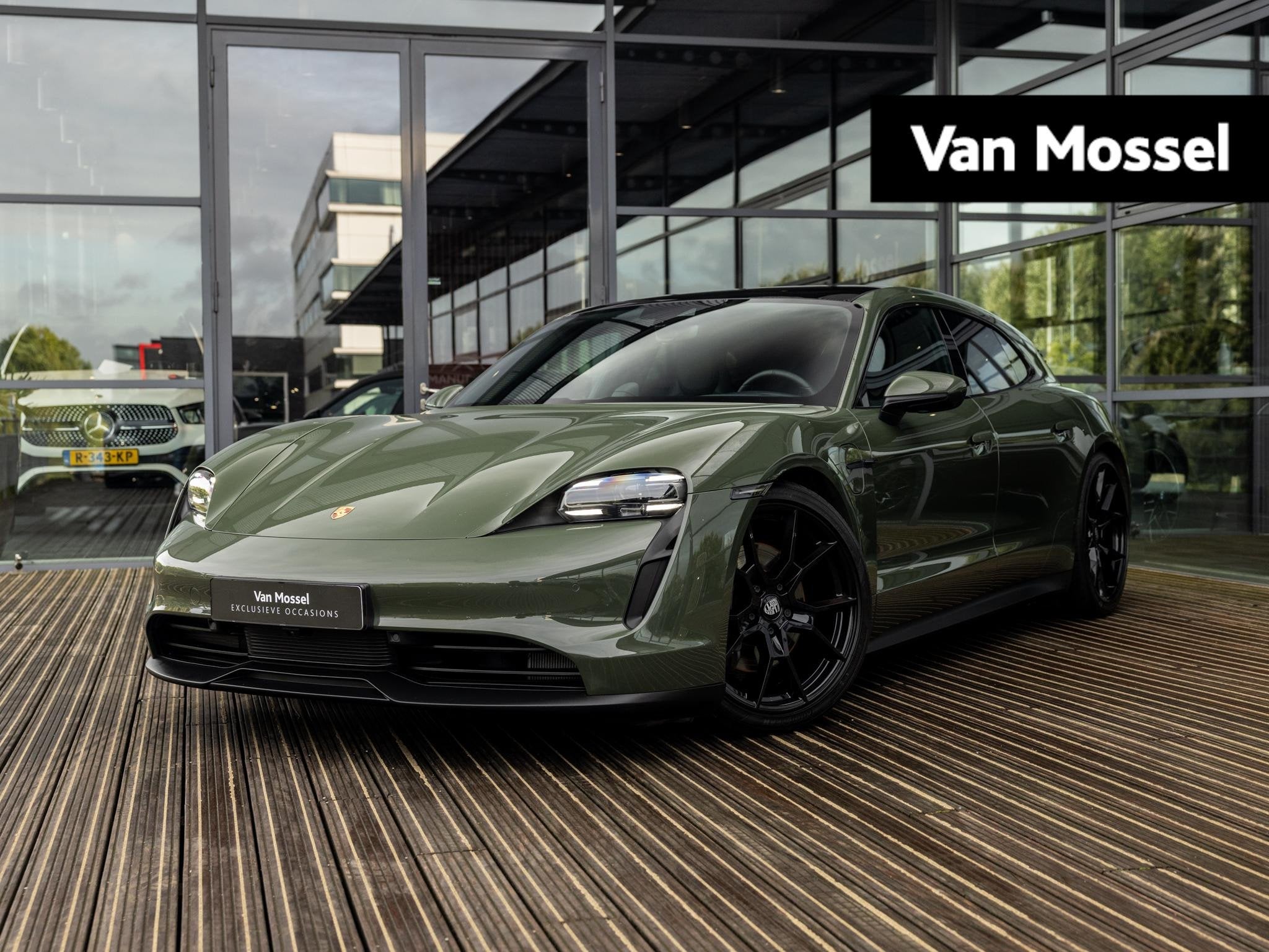 Porsche Taycan Sport Turismo 79 kWh | PANORAMA | PTS COLOR B, Auto's, 12 maanden, Achterwielaandrijving, Gebruikt, Origineel Nederlands