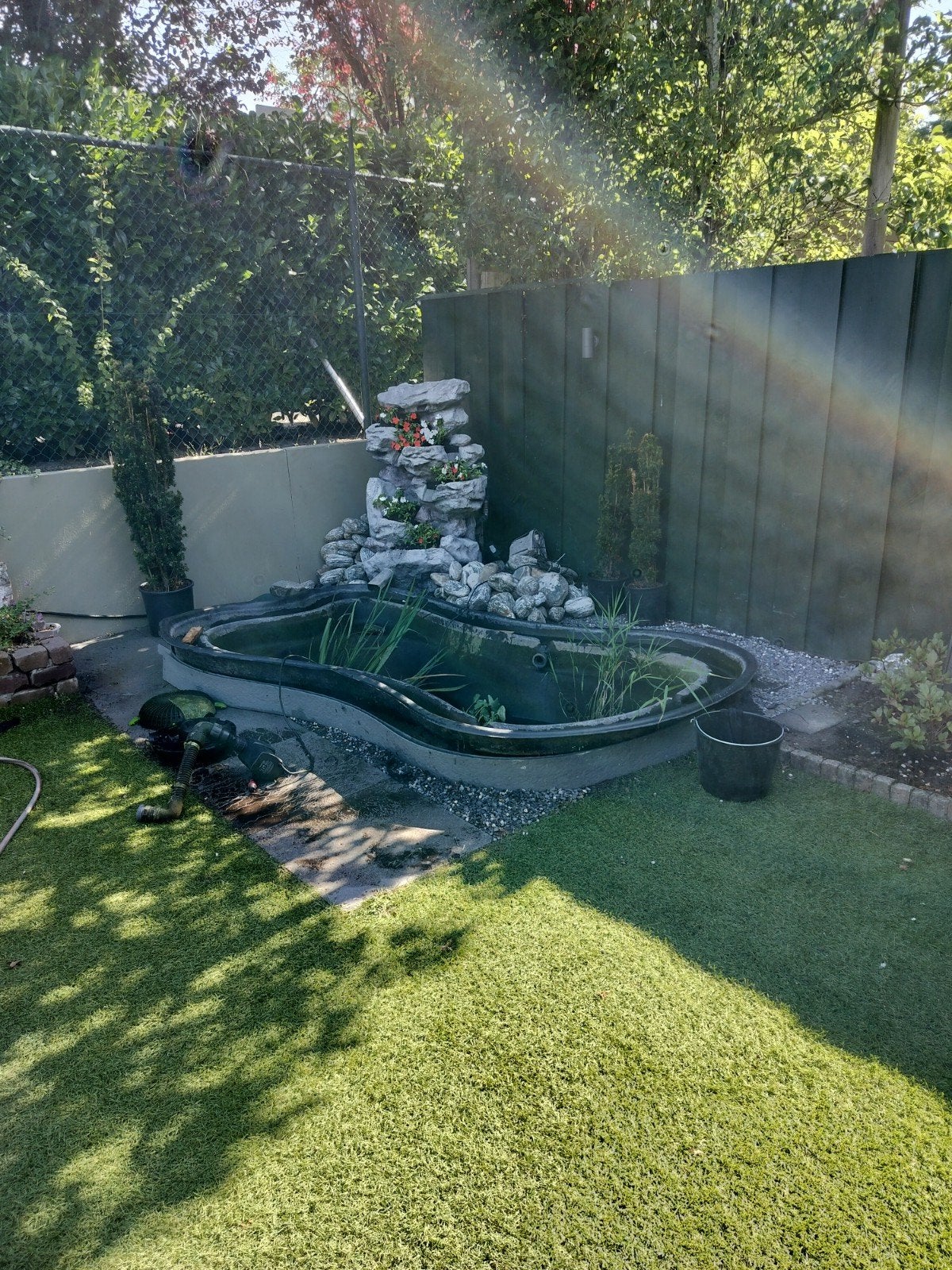 vijver, Tuin en Terras, Ophalen, Gebruikt