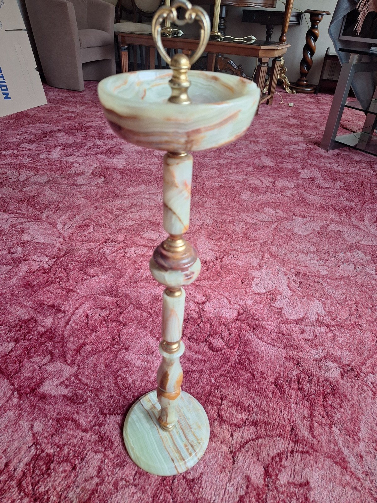 Vintage staande asbak, Ophalen