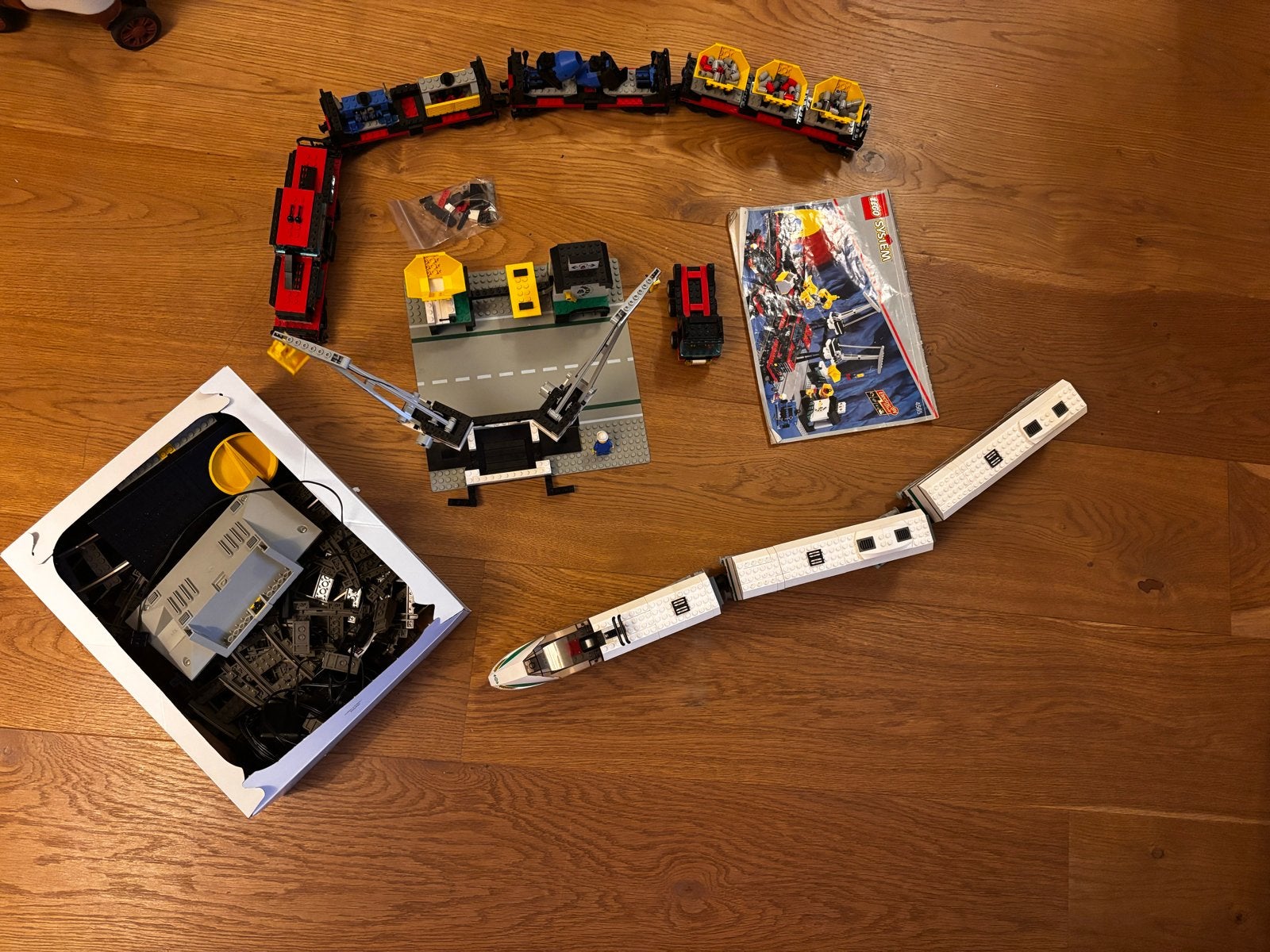 Lego Trein Set 4565 en 4511 met  werkende 9 Volt rails, Ophalen, Gebruikt, Overige thema's, Lego