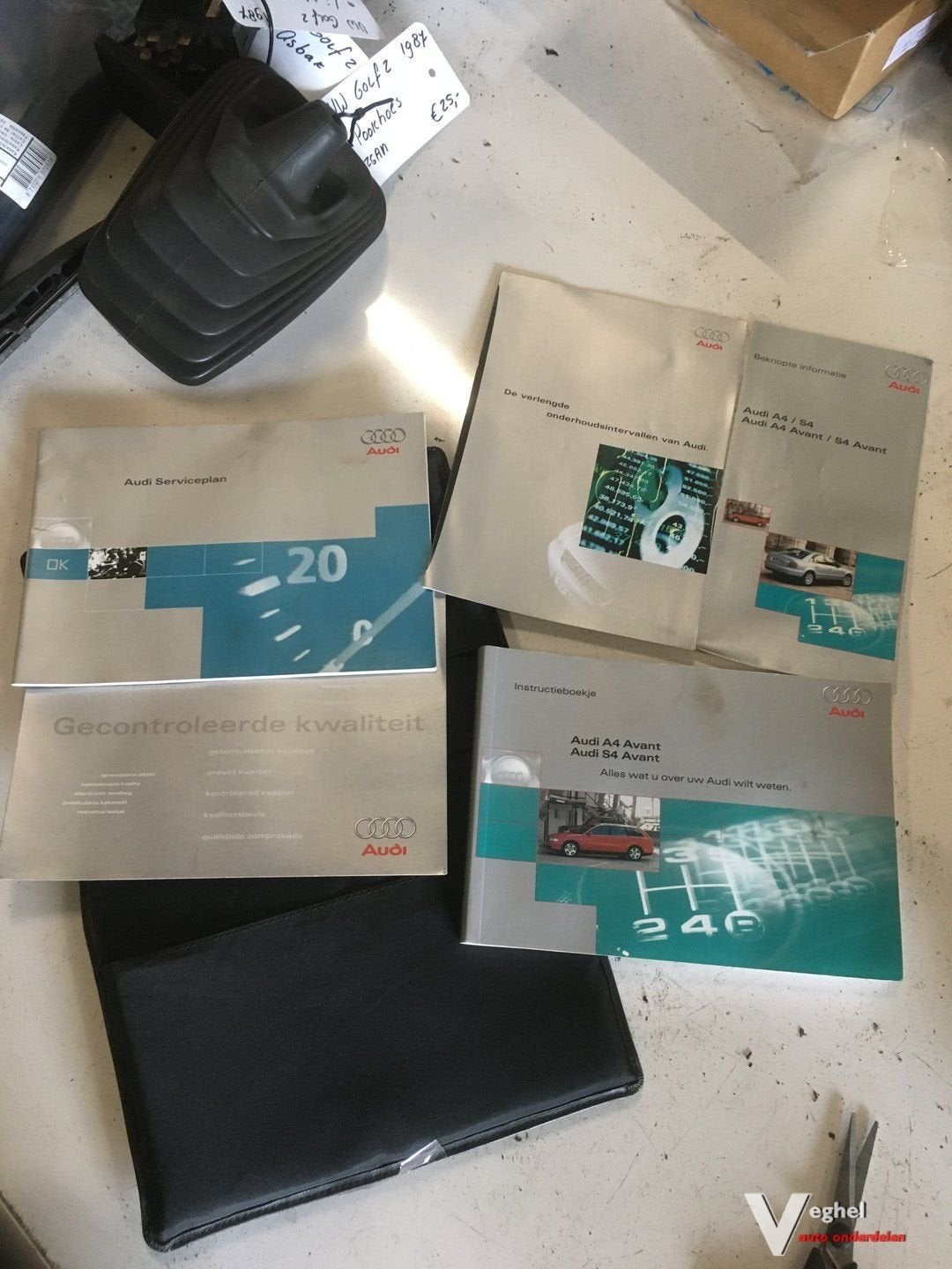 Audi a4 handleiding Instructieboekje 2000