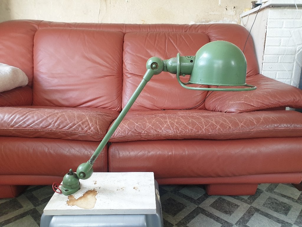 JIELDE MACHINELAMP / BUREAULAMP, Antiek en Kunst, Ophalen of Verzenden