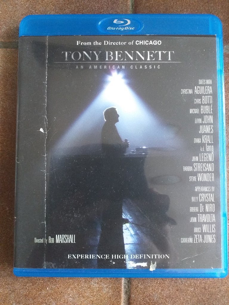 Tony Bennett An American Classic Bluray, Muziek en Concerten, Concert, Ophalen of Verzenden, Gebruikt
