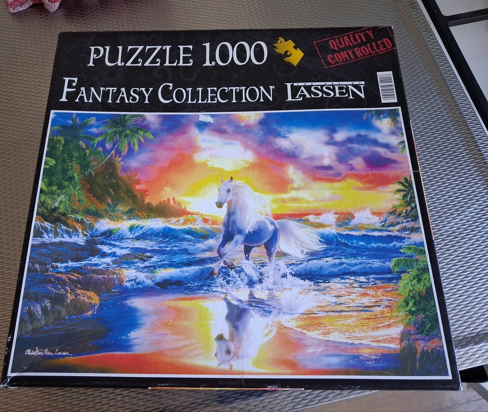 Paarden Puzzel 1000 Stukjes - Fantasy Collection, Ophalen, 500 t/m 1500 stukjes, Gebruikt, Legpuzzel