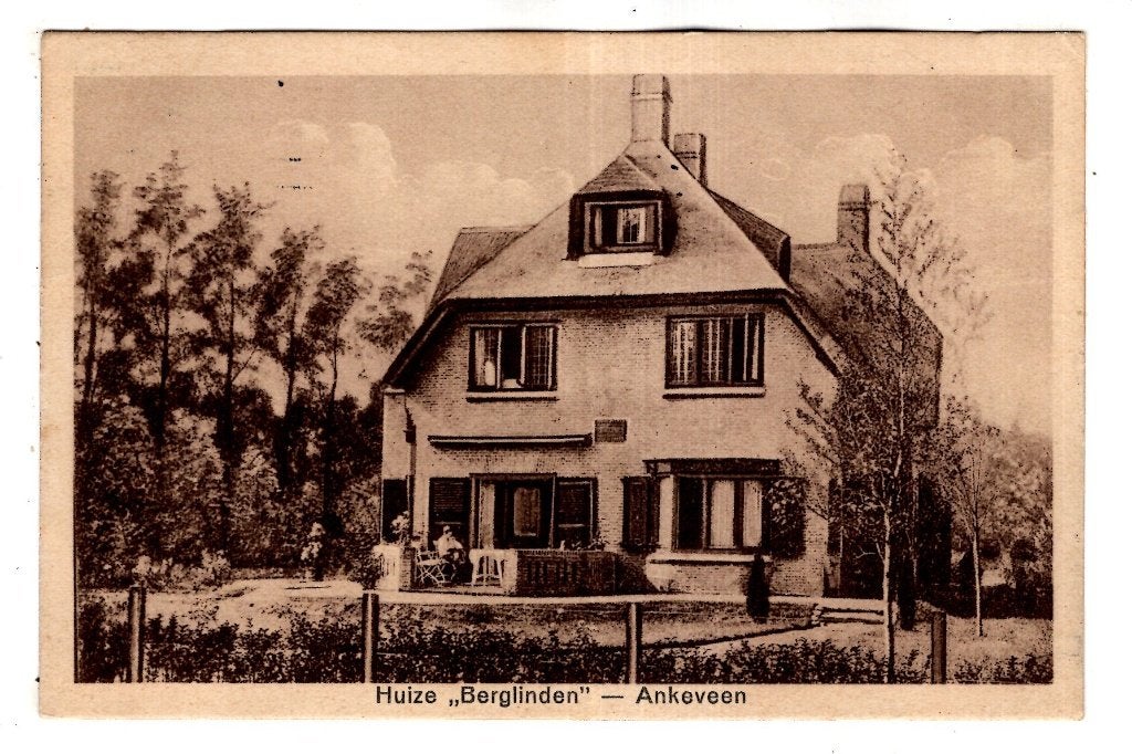 Ankeveen  Villa Berlinden 1939, Verzenden, 1920 tot 1940, Gelopen