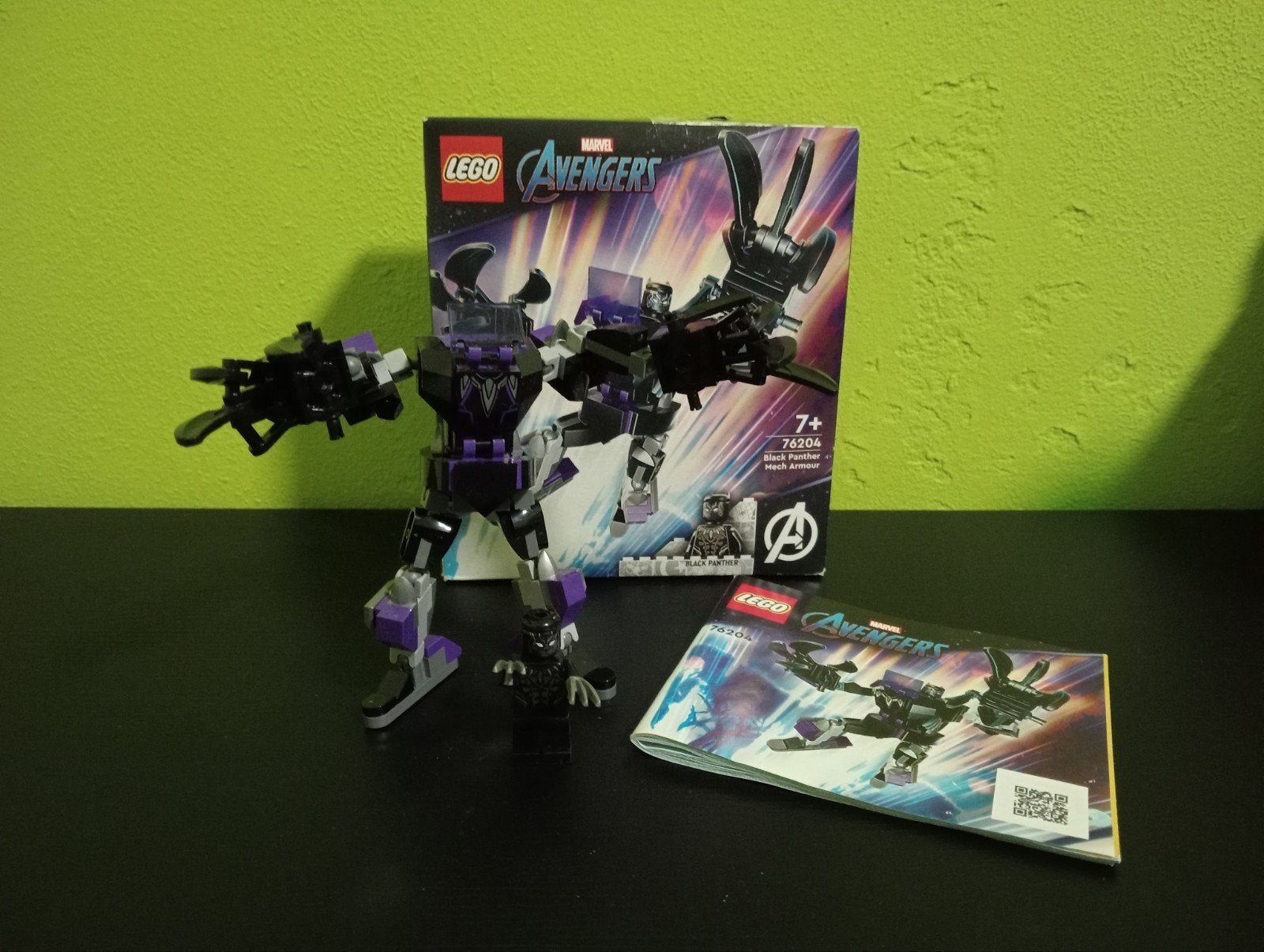 76204 Black Panther Mech Armour, Marvel, Lego, Nieuw, Ophalen of Verzenden