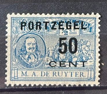 Port zegel nr 42 ongebruikt, Verzenden, T/m 1940