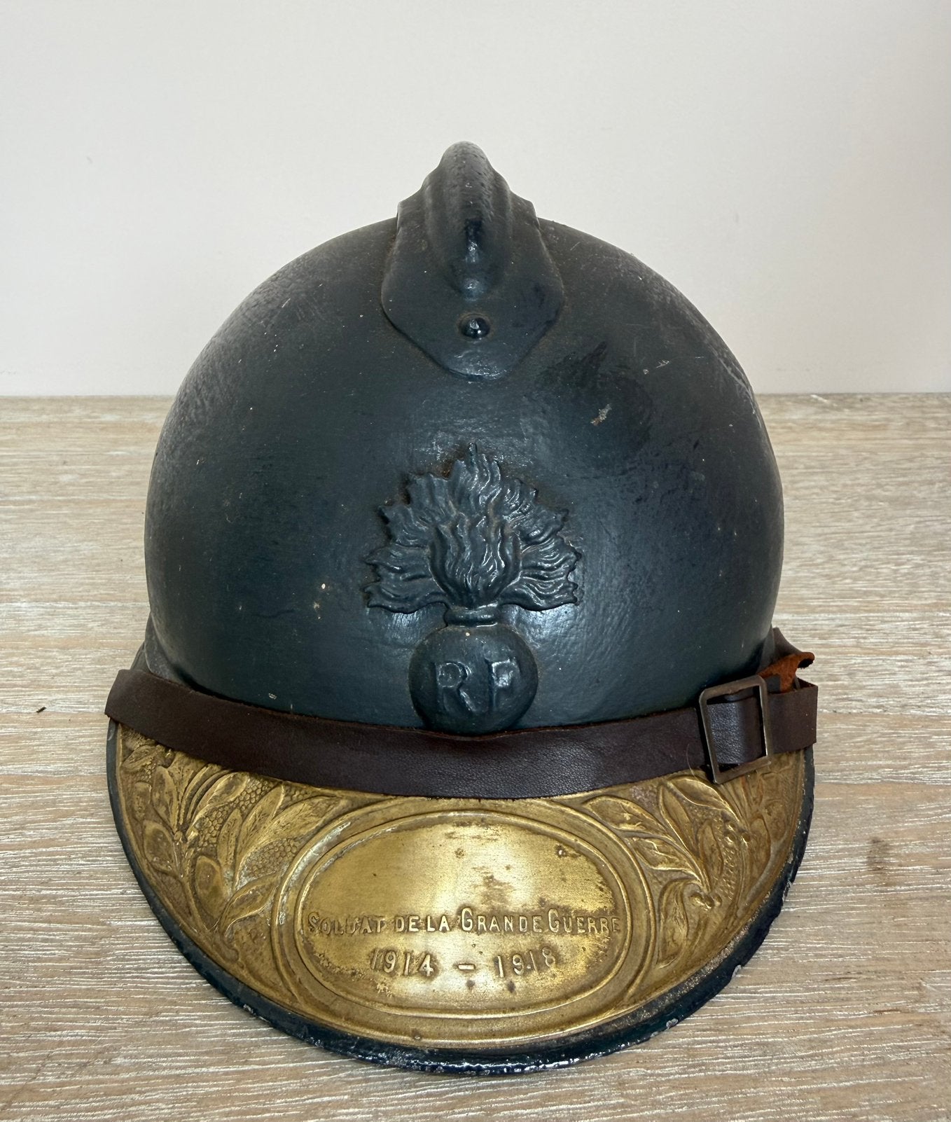 Franse Adrian helm, Verzamelen, Ophalen of Verzenden, Landmacht, Overige gebieden, Helm of Baret