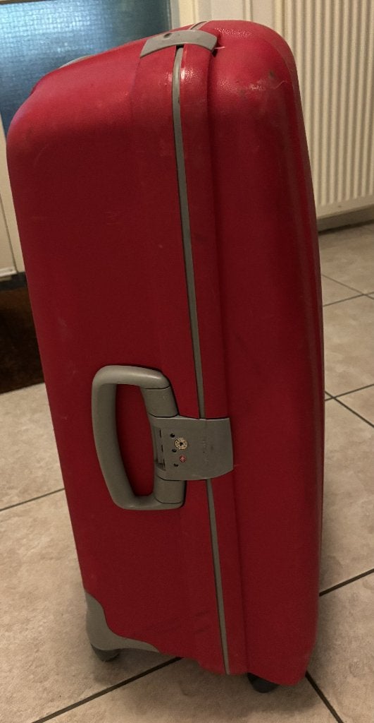 Samsonite schaalkoffer, Sieraden, Tassen en Uiterlijk, Koffers, Gebruikt, Hard kunststof, 45 tot 55 cm, 70 cm of meer