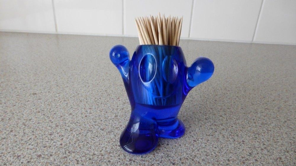 Koziol Pic'Nix Transparant blauw, Overige typen, Ophalen of Verzenden, Nieuw, Blauw