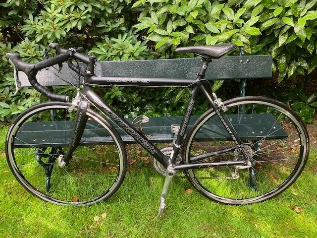 Racefiets Cannondale Caad 9 frame 54 zwart, Fietsen en Brommers, Fietsen | Racefietsen, Aluminium, Zo goed als nieuw, Meer dan 20 versnellingen