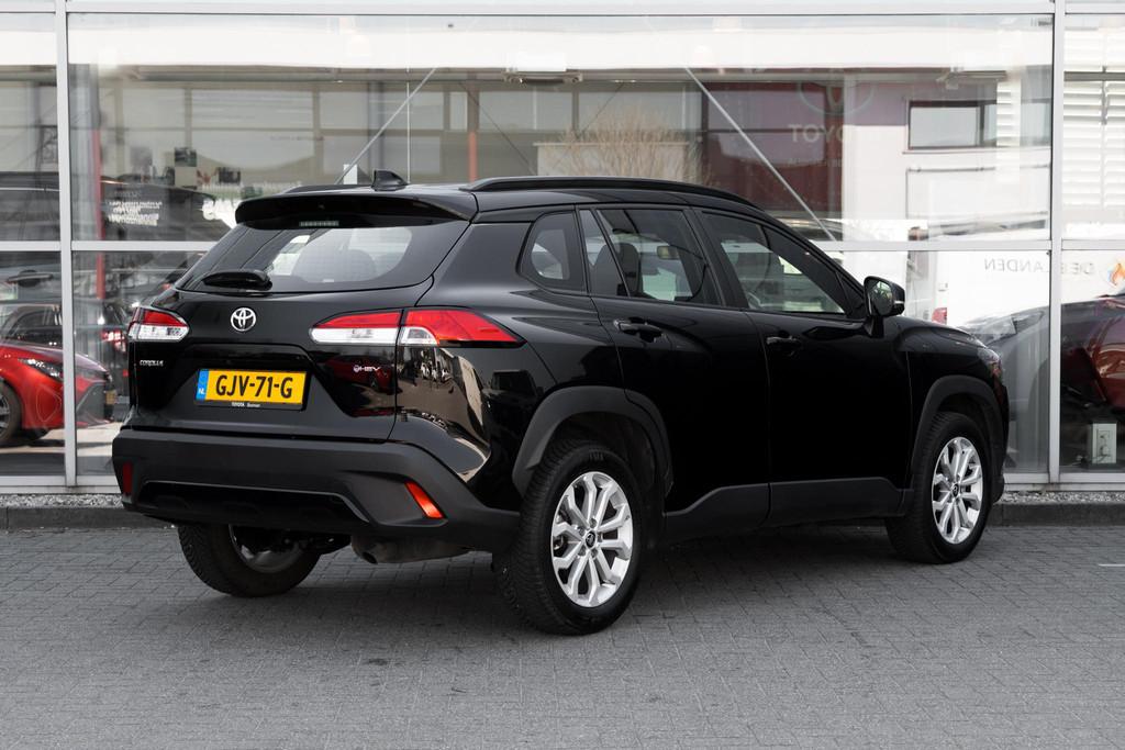Toyota Corolla Cross Hybrid 140 Active, Auto's, Toyota, Stof, Gebruikt, Zwart, Origineel Nederlands