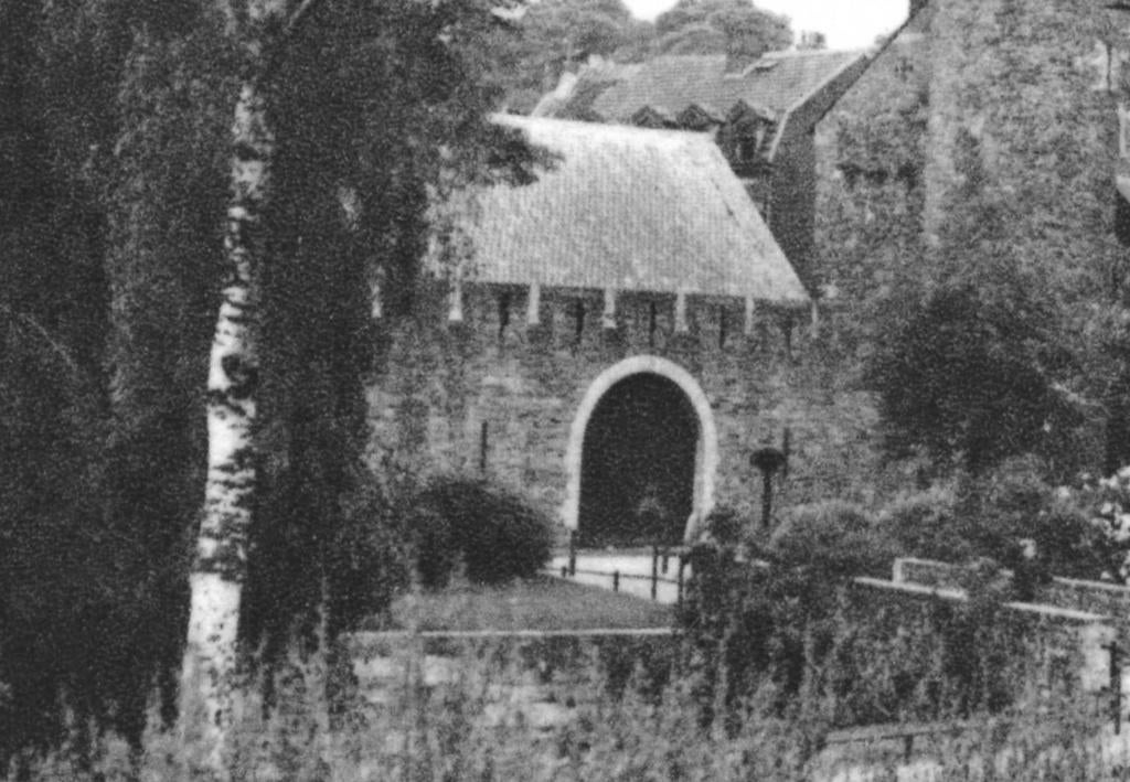 966559 Maastricht Begijnenhof Helpoort 1958 Gelopen, Ophalen of Verzenden, 1940 tot 1960, Gelopen, Limburg