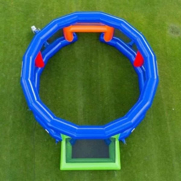 Voetbal opblaasbare pannakooi springkussen te koop, Ophalen, Zo goed als nieuw, Overige
