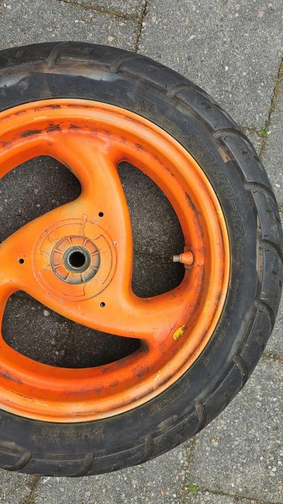 Velgen Speedfight 1 - Oranje/Wit, Ophalen of Verzenden, Gebruikt, Overige typen, Peugeot