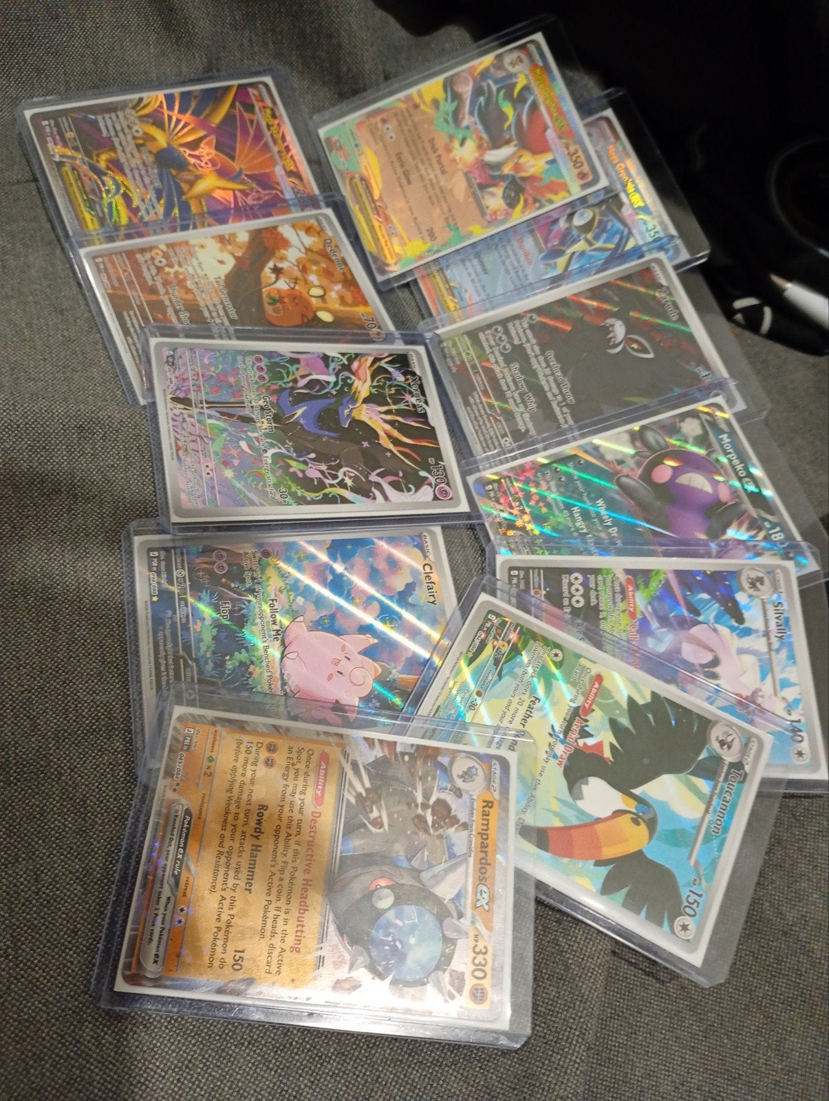 Pokémon kaarten collectie - Mooie hits!, Ophalen of Verzenden, Gebruikt, Meerdere kaarten, Foil